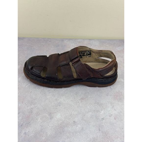 Vintage Dr. Martens Brown Fishermans Sandals EUR Sz 45 US Mens Sz 11 Read main image 4